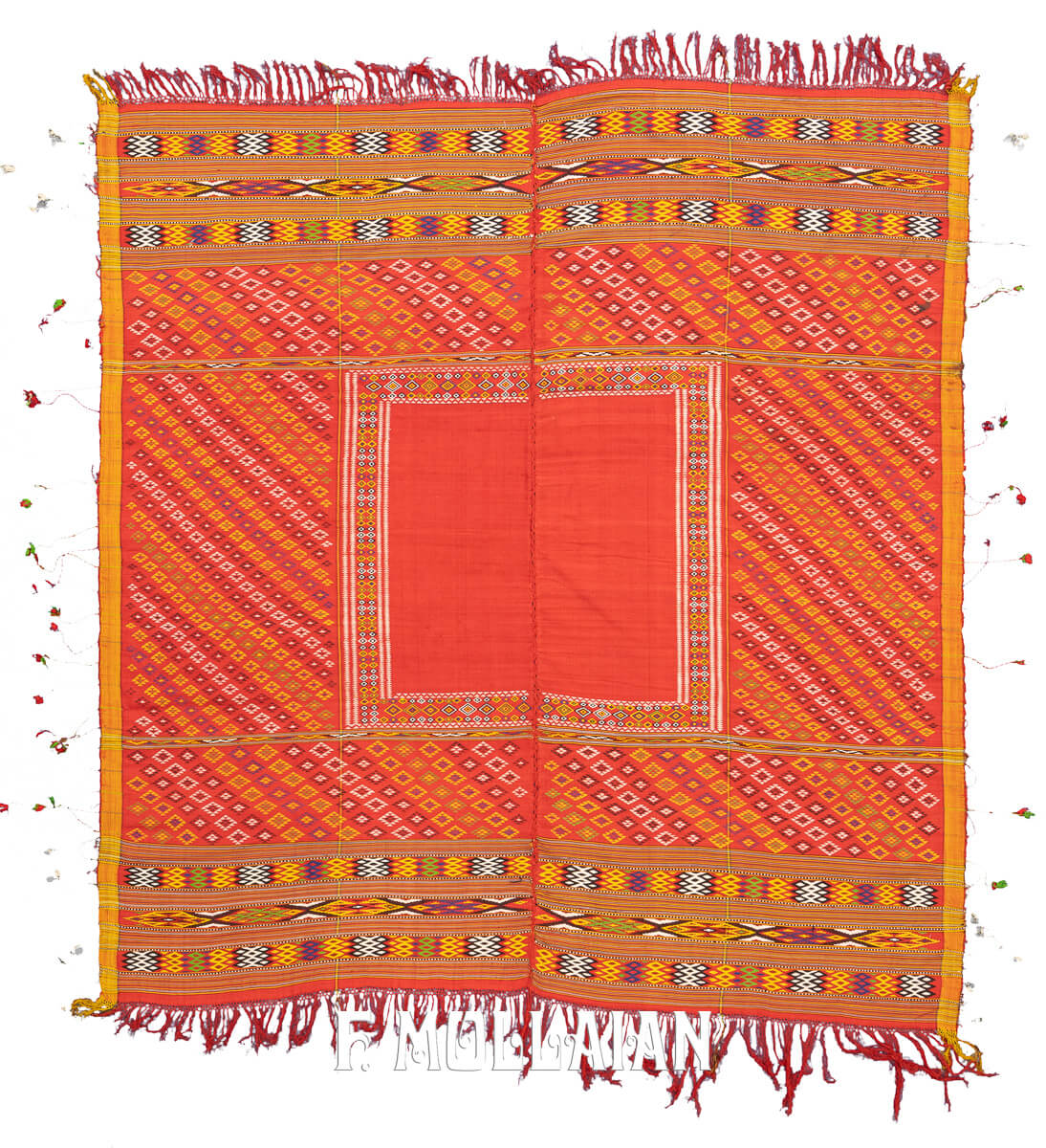 Uzbekistan Textile Two Panels n°:46955766